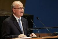 1761651450153-pm-palestina-mohammad-mustafa-saat-berpidato-dalam-forum-solusi-dua-negara-di-markas-pbb-di-new-york-as-1761648344221_169
